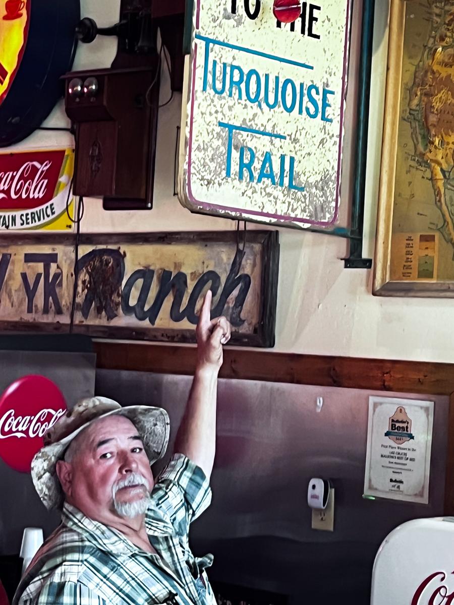 LOH The Best Green Chile Burger Rid Turquoise Trail Chapter 2015